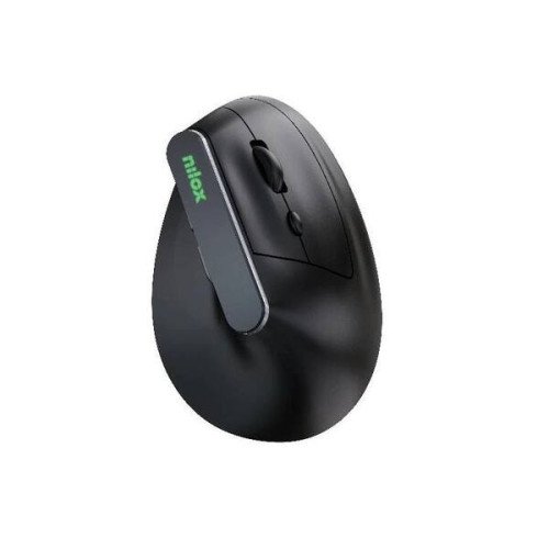 Nilox Ratón Wir Vertical Rec. Silen 1600 DPI Negro