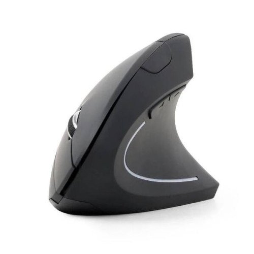 GEMBIRD Ratón óptico inalamb. ergo 6 botones Negro