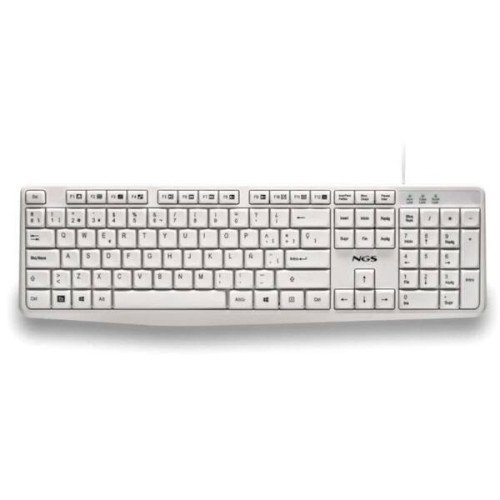 NGS Teclado USB-A 12 Teclas Multi Cable 1.5M