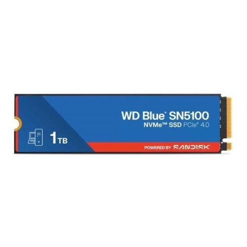 WD Blue SN5100 SSD 1TB NVMe Gen4 6700MB-s