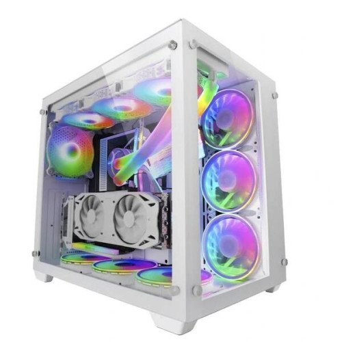 MARS GAMING Torre E-atx MCV3 Premium XXL White