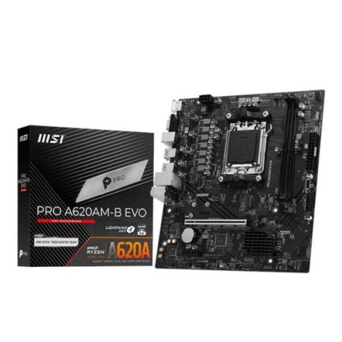 MSI Placa Base PRO A620AM-B EVO mATX AM5