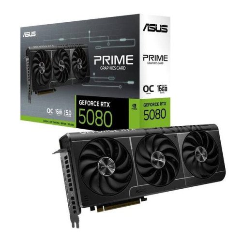 ASUS VGA NVIDIA PRIME RTX 5080 OC 16GB DDR7