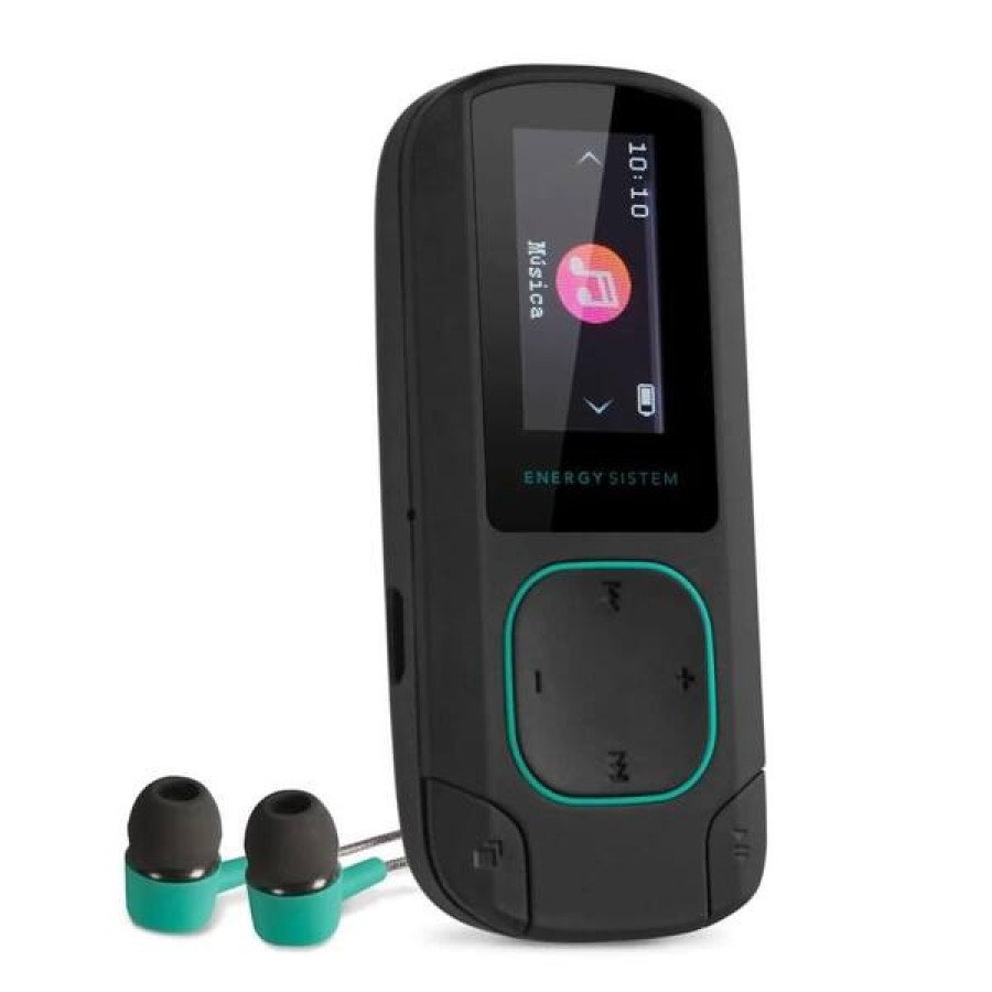 Energy Sistem Reproductor Bluetooth MP3 Clip Jade