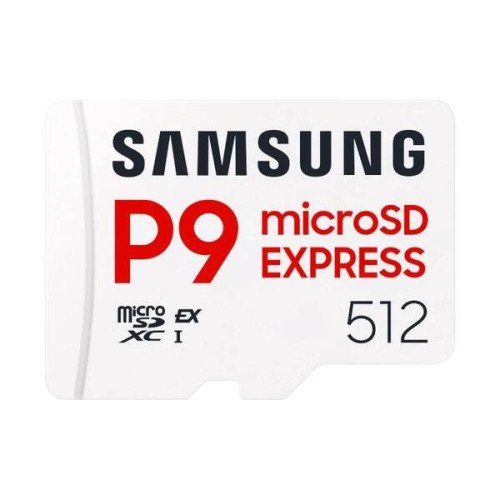 Samsung MicroSDHC P9 Express 512GB V30, A1 800MBs