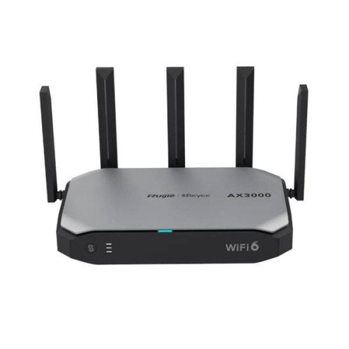Reyee Router WiFi6 AX3000 Dual Band metal 5xGbE