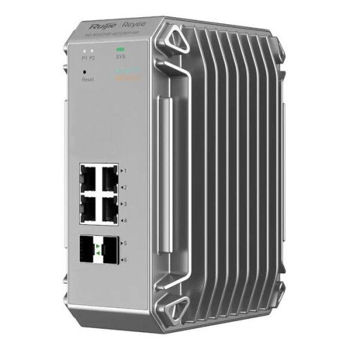 Reyee L2 Industrial Managed Switch, 4-Port RJ45 Gi