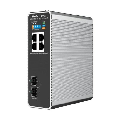 Reyee 4-Port RJ45 Gigabit and 2-Port SFP Cloud Man