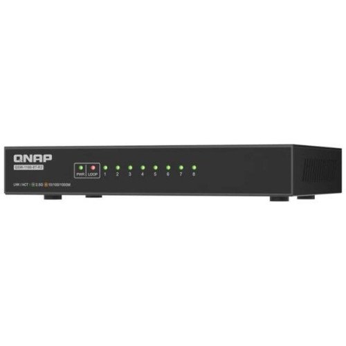 QNAP QSW-1108-8T-R2 Switch No Gest 8x2.5GbE