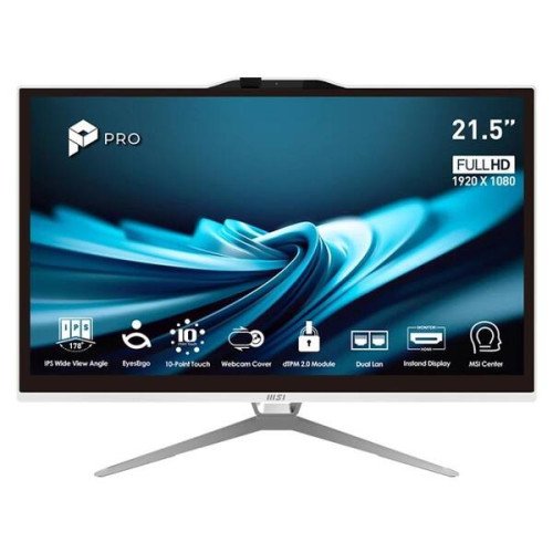 MSI Pro AP222T-499EU G7400 4GB 128 W11P 22" tac.B