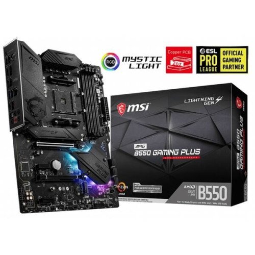 PLACA BASE MSI MPG B550 GAMING PLUS ATX AM4