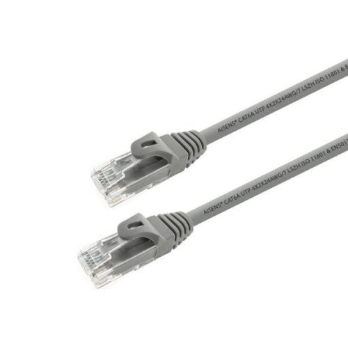 Aisens latiguillo Rj45 Cat.6 Utp Gris 10M