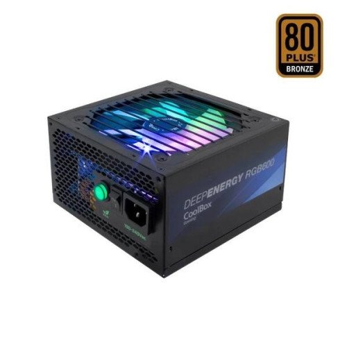 Deepgaming Fuente Alimentacion 600 W 80+Bronze