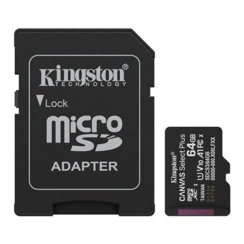 KINGSTON SDCS3/64GB MICROSDXC GEN3 150MB/s