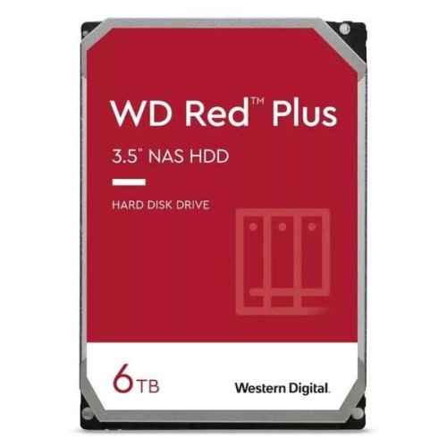Western Digital WD60EFPX  6TB SATA3 RED PLUS