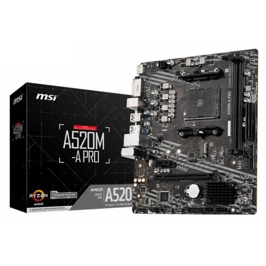 MSI Placa Base A520M-A PRO mATIX AM4