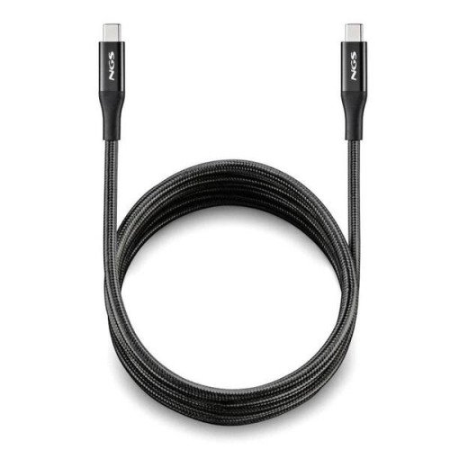 NGS Cable carga rapida USB C a USB C de 2 m