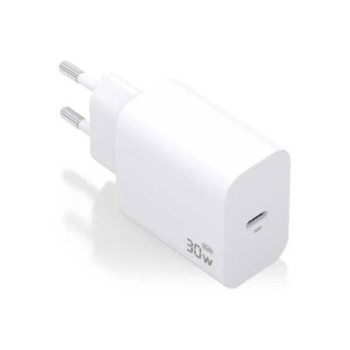 Aisens Cargador GaN 30W 1xUSB-C PD3.0 Blanco