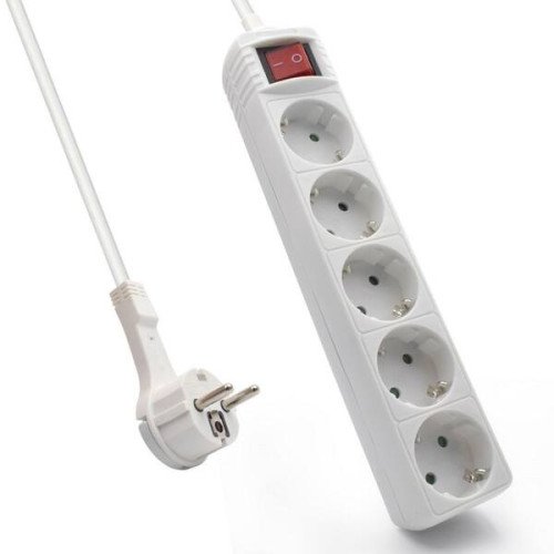 EWENT EW3955  Regleta 5 Tomas / 1 interr