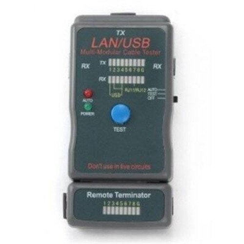 Gembird Comprobador de Cable RJ45-RJ11