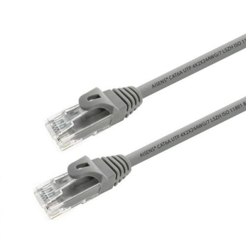 Aisens Latiguillo Rj45 Cat.6A Utp Gris 0.5M