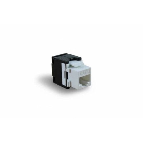 2LAN Conector RJ45 CAT.6 UTP Hembra TOOLESS 180º.