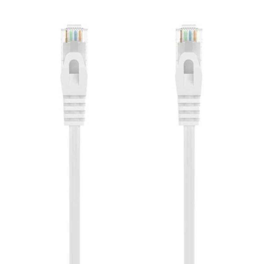 Aisens Latiguillo RJ45 LSZH CAT.6A UTP blanco 1.0m