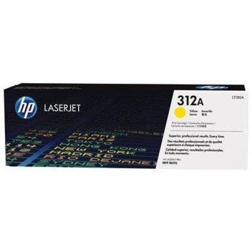 HP Tóner 312A Amarillo