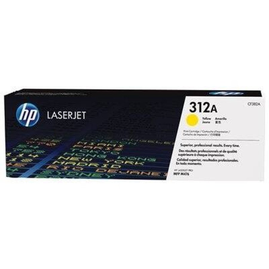 HP Tóner 312A Amarillo