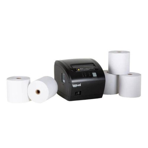 Kit impresora térmica tickets TP EASY 80 + 5 rollo